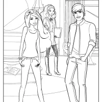 free printable barbie coloring pages 06