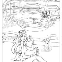 free printable barbie coloring pages 07
