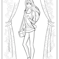 free printable barbie coloring pages 08
