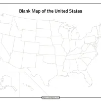 free printable blank map of the united states