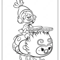 Free Printable Trolls Dj Suki Pdf Coloring Page 17 free printable dj suki pdf coloring page