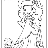 free printable orange blossom coloring page