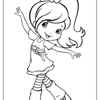free printable plum pudding pdf coloring page 2