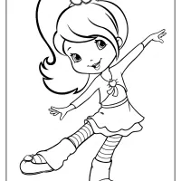 free printable plum pudding pdf coloring page