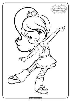 Free Printable Plum Pudding Pdf Coloring Page