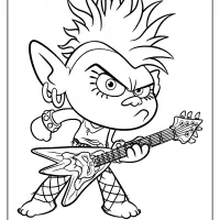 Free Printable Trolls 2 Queen Barb Pdf Coloring Page 8 free printable trolls 2 barb pdf coloring page