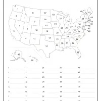 free printable united states map quiz and worksheet