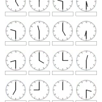 free printable what time is it exercise worksheet 05