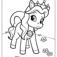 printable palace pets petite pdf coloring pages
