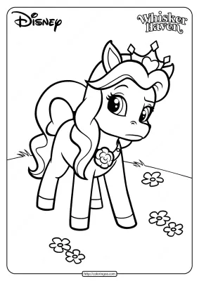 Printable Palace Pets Petite Pdf Coloring Page