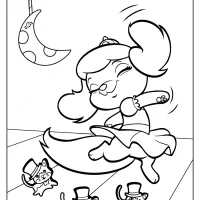printable palace pets pumpkin pdf coloring pages