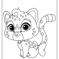 printable palace pets sandstorm pdf coloring page