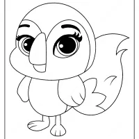 printable palace pets waddles pdf coloring pages