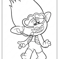 Free Printable Trolls 2 Branch Pdf Coloring Page 15 printable trolls 2 branch pdf coloring page