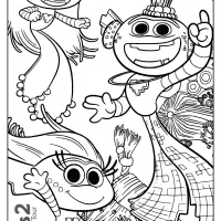 Free Printable Trolls 2 King Trollex Coloring Page 11 printable trolls 2 king trollex pdf coloring page