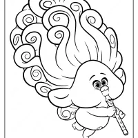 Free Printable Trolls 2 Trollzart Coloring Pages 3 printable trolls 2 trollzart pdf coloring pages