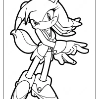 Sonic the Hedgehog coloring pages