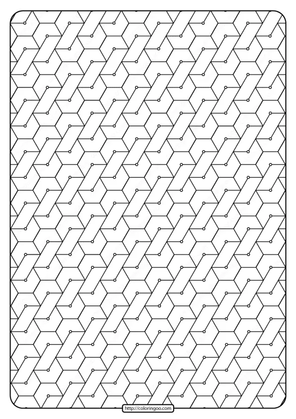 free pdf abstract geometric monochrome pattern