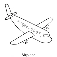 free printable airplane pdf coloring pages