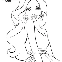 free printable barbie pdf coloring pages 17