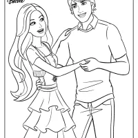 free printable barbie pdf coloring pages 20