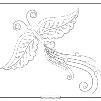 free printable butterfly pdf coloring pages 58 e1591110261302