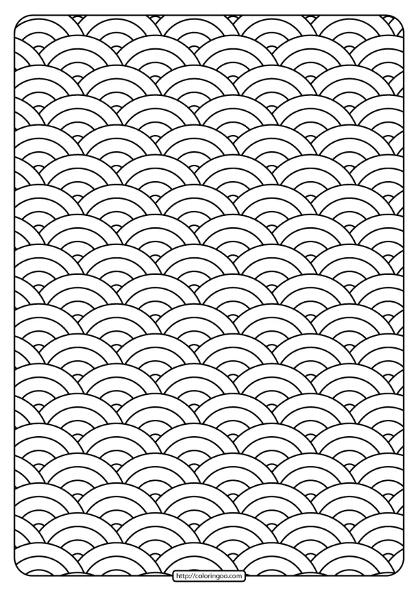 Free Printable Circular Shapes Pdf Coloring Page 1 free printable circular shapes pdf coloring page
