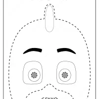 free printable gekko pj masks coloring page