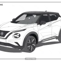 Free Printable Nissan Juke Pdf Coloring Page 24 free printable nissan juke pdf coloring page