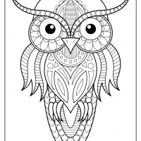 Free Printable Owl Animal Coloring Page 36 free printable owl animal coloring page