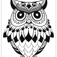 Free Printable Owl Animal Coloring Page - 003 31 free printable owl coloring page 003
