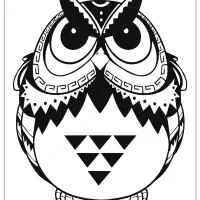 Free Printable Owl Animal Coloring Page - 004 30 free printable owl coloring page 004