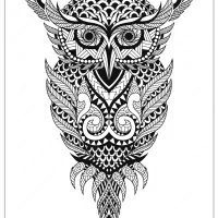 Free Printable Owl Animal Coloring Page - 005 29 free printable owl coloring page 005