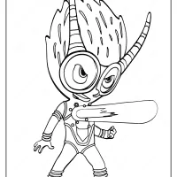 free printable pj masks firefly pdf coloring page