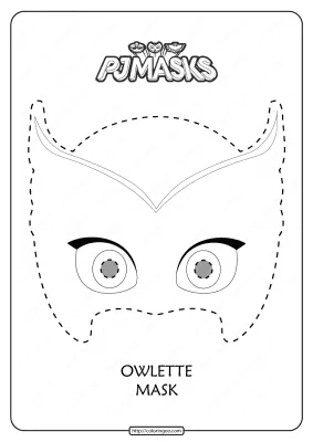 Free Printable Owlette PJ Masks Coloring Page