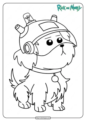Free Printable Snuffles Snowball Pdf Coloring Page