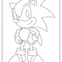 free printable sonic pdf coloring pages