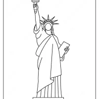 Free Printable Statue of Liberty Pdf Coloring Page 9 free printable statue of liberty pdf coloring page