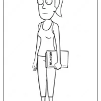 free printable summer smith pdf coloring page
