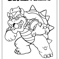 Free Printable Super Mario Bowser Pdf Coloring Page 37 free printable super mario bowser pdf coloring page