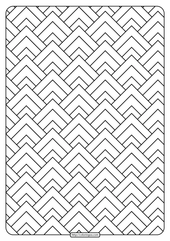 Free Printable Triangular Shapes Pdf Coloring Page 1 free printable triangular shapes pdf coloring page
