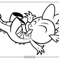 printable my little pony spike coloring pages