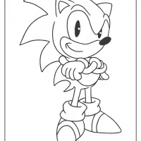 printable sonic the hedgehog pdf coloring page