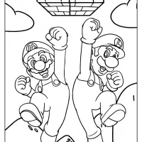 Printable Super Mario Bros Pdf Coloring Page 28 printable super mario bros pdf coloring page