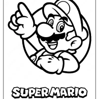 Printable Super Mario Pdf Coloring Page 31 printable super mario pdf coloring page