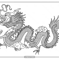 Free Printable Dragon Pdf Coloring Page 17 free printable dragon pdf coloring page