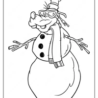 Free Printable Goofy a Snowman Pdf Coloring Page 36 free printable goofy a snowman pdf coloring page