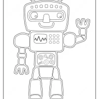 Free Printable Robots Pdf Coloring Page 10 free printable robots pdf coloring page