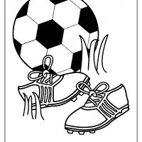 free printable soccer pdf coloring page