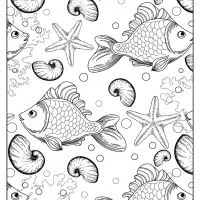 Free Printable Undersea Life Pdf Coloring Page 16 free printable undersea life pdf coloring page